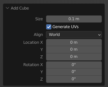 tutorial 2 Add Cube